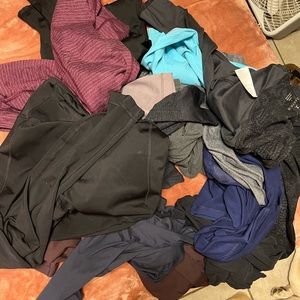 Random colors and assortment of leggings